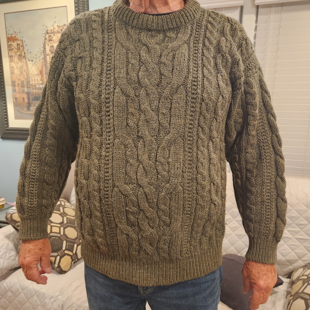 Bonner Irish Wool Mens Sweater.